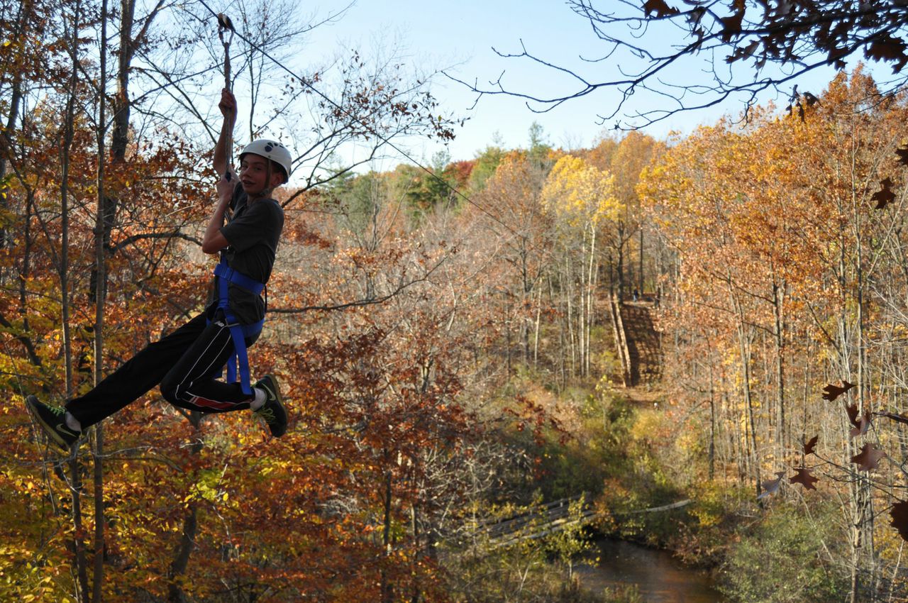 Creek Freak Zipline - YMCA Camp Copneconic